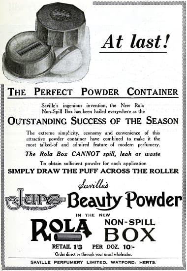 1932 Rola Face Powder