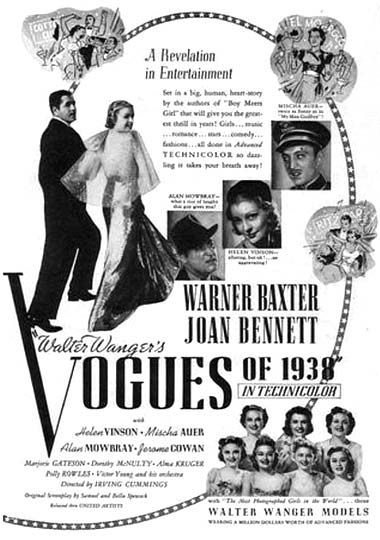 Vogues of 1938