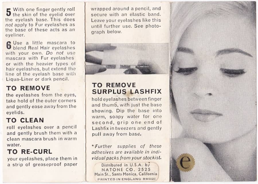 Fixing your Eyelashes side 2