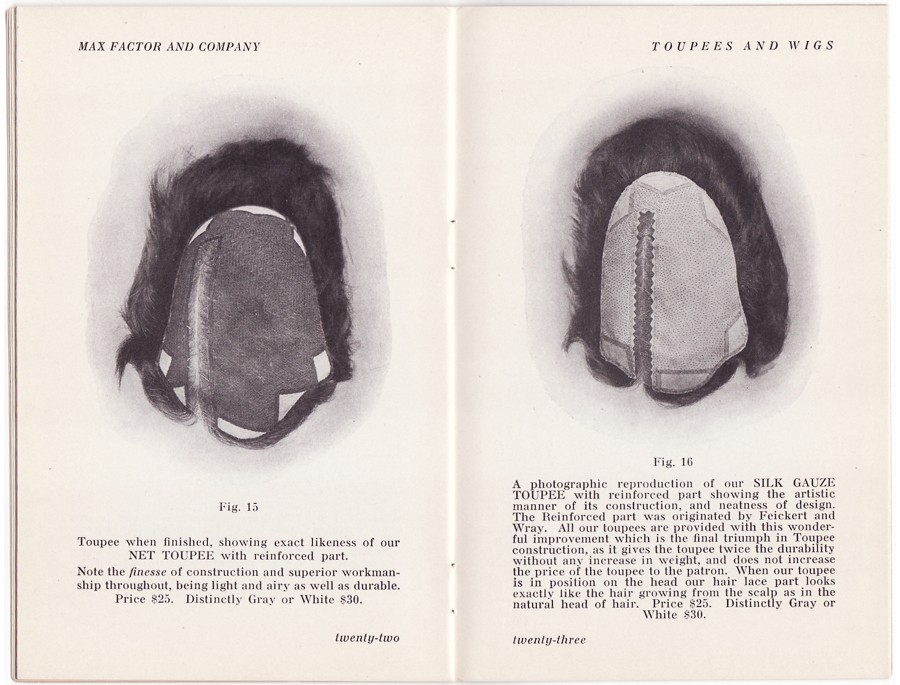 1917 Max Factor and Company pages 20-21