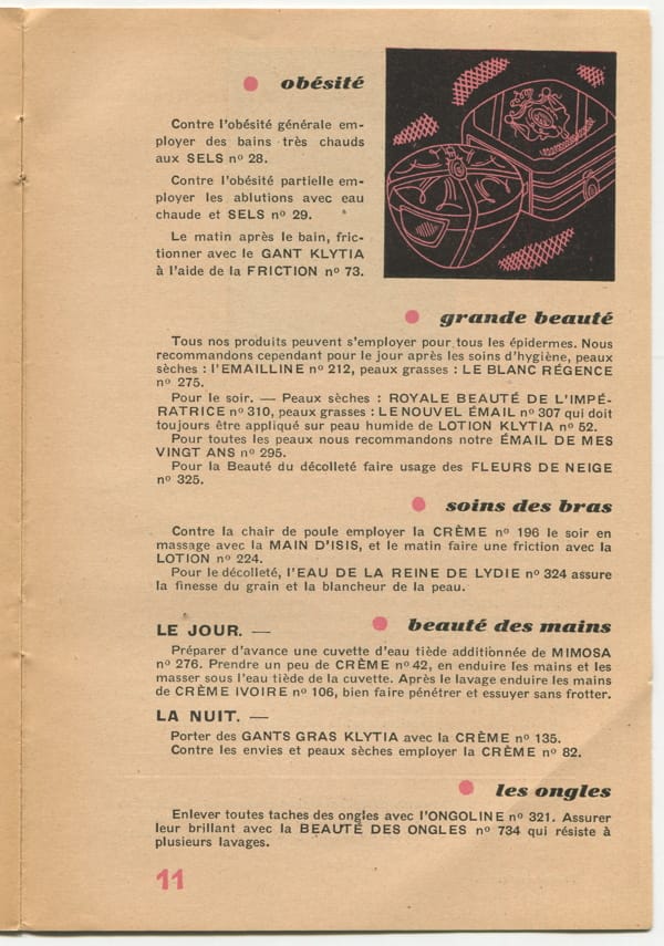 Guide de la beaute page 11