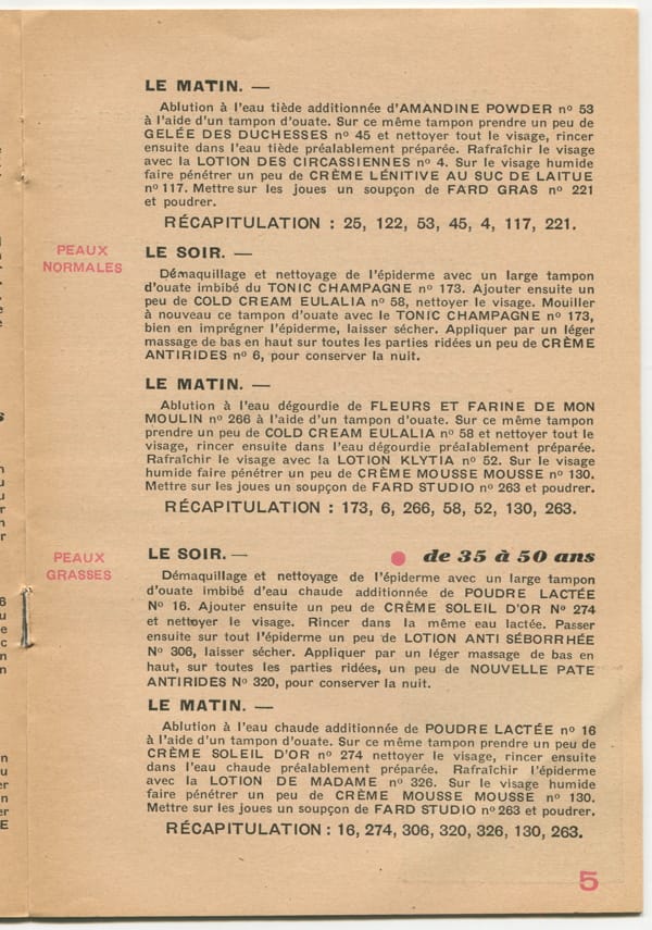 Guide de la beaute page 5