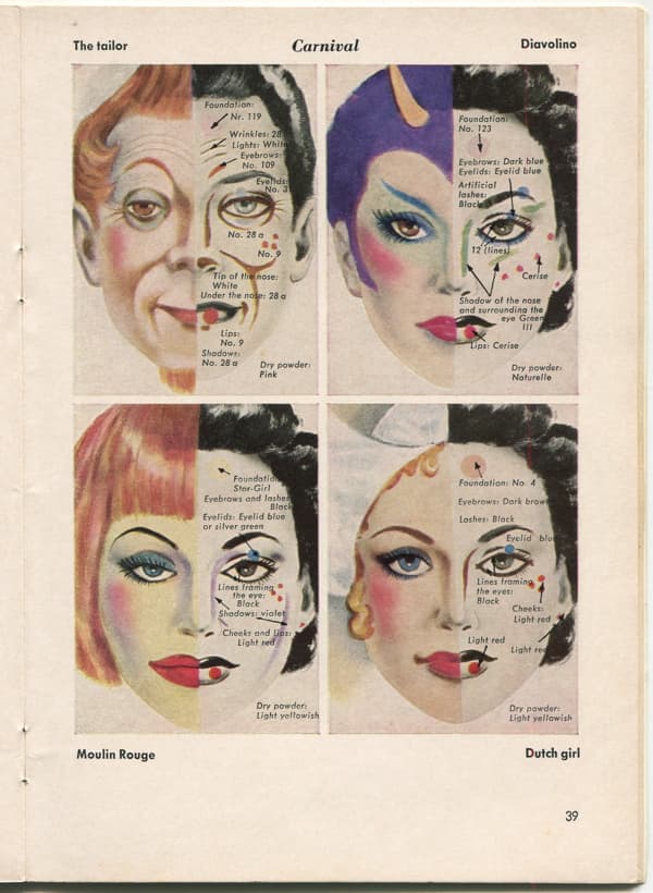 Leichner Stage Make Up page 39