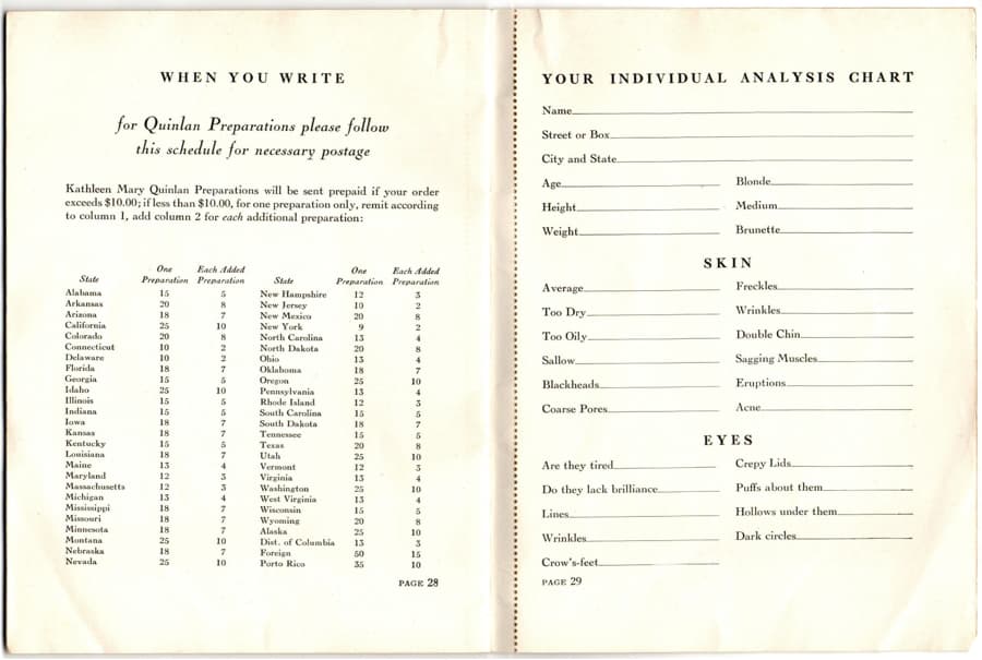 1935 Kathleen Mary Quinlan Advises pages 28-29