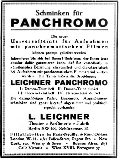 1928 Leichner Panchromo