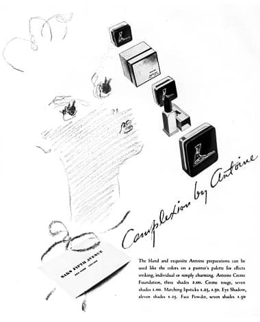 1936 Antoine at Saks