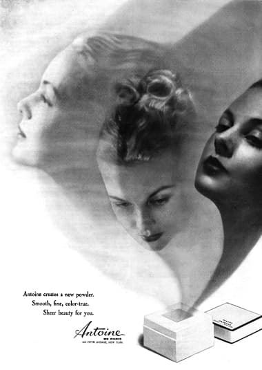 1947 Antoine Face Powder