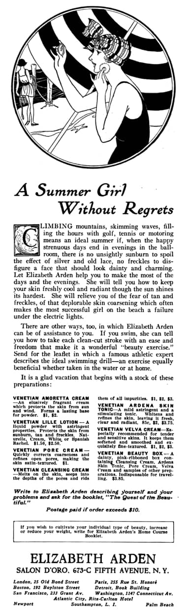 1922 Elizabeth Arden