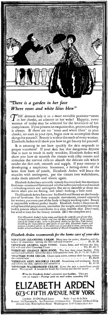 1924 Elizabeth Arden