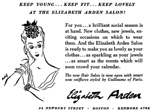 1938 Elizabeth Arden Boston