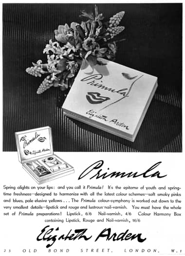 1940 Elizabeth Arden Primula