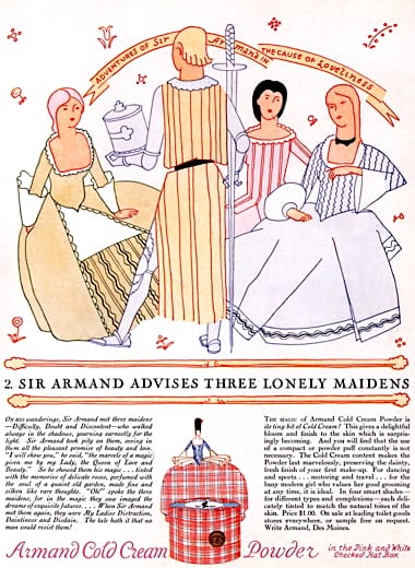 1927 Armand Cold Cream Powde