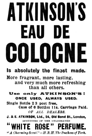 11898 Atkinsons Eau de Cologne