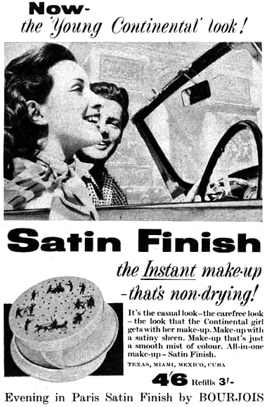 1956 Bourjois Satin Finish