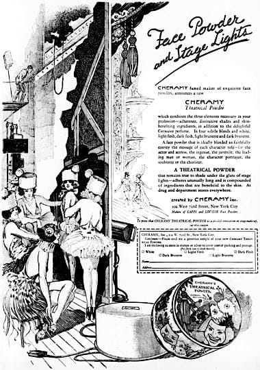 1924 Cheramy Theatrical Powder