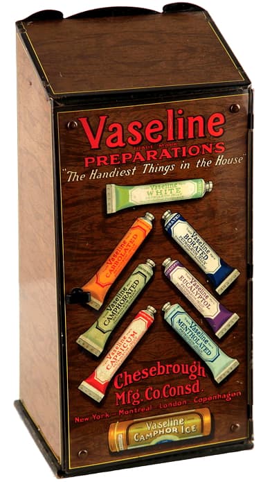 Vaseline Display Case