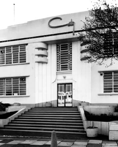 1937 British Coty factory at Brentford, Middlesex