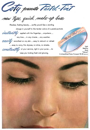 1948 Coty Pastel-Tint