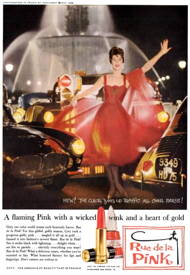 1959 Coty Rue de la Pink