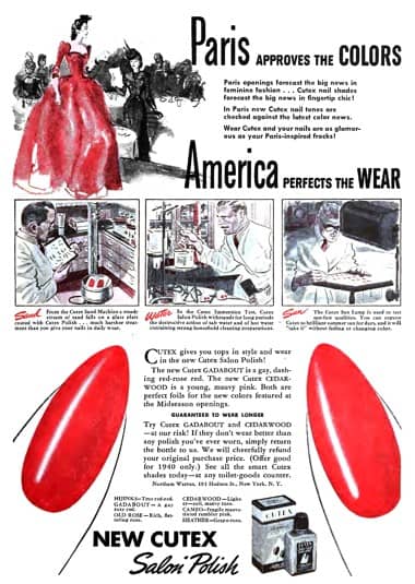 1940 Cutex Salon Polish