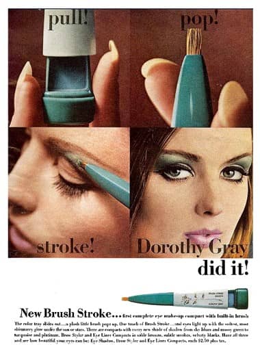 1965 Dorothy Gray Brushstroke.