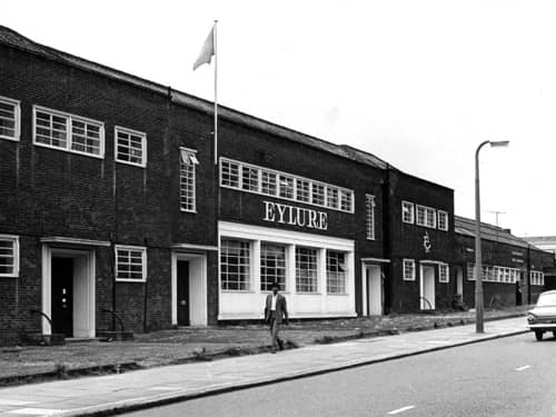 Eylure factory in Bridge Road