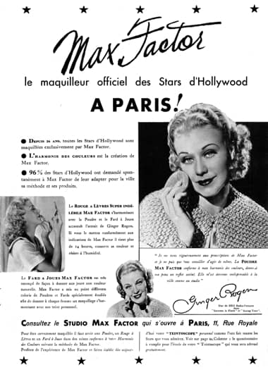 1937 Max Factor Paris