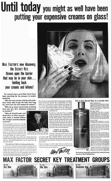 1955 Max Factor Secret Key