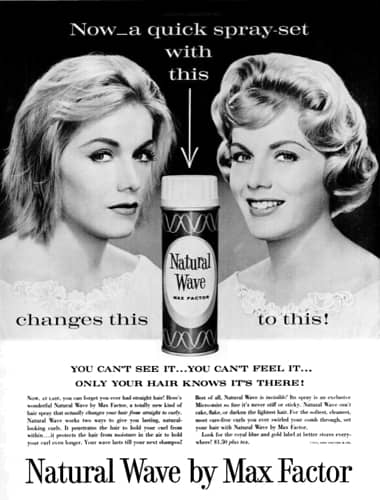 1958 Max Factor Natural Wave