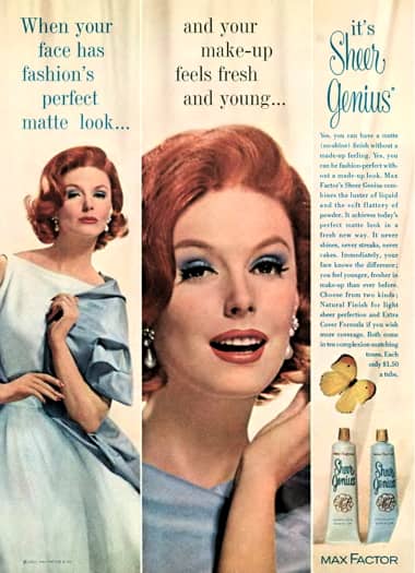 1962 Max Factor Sheer Genius