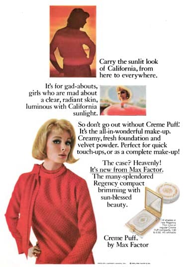 1965 Max Factor Creme Puff