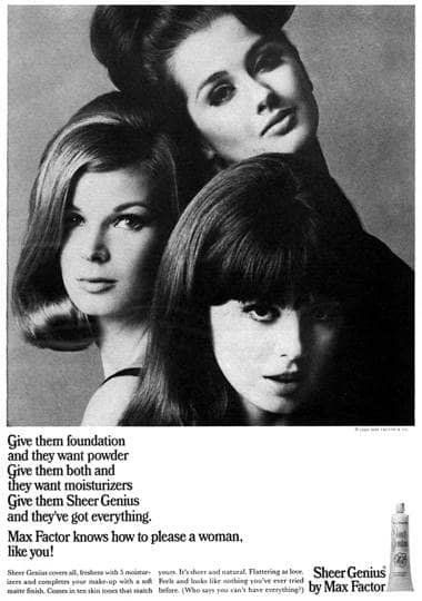 1965 Max Factor Sheer Genius