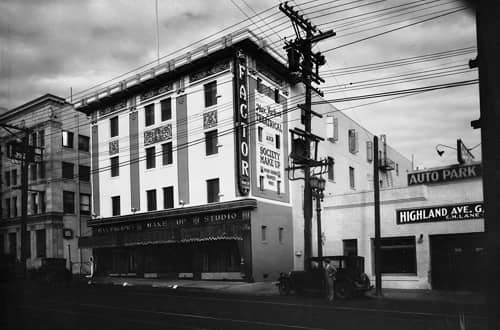 Max Factor Make-up Studio before the extension and renovation