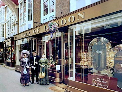 1969 Gala Shop in Burlington Arcade