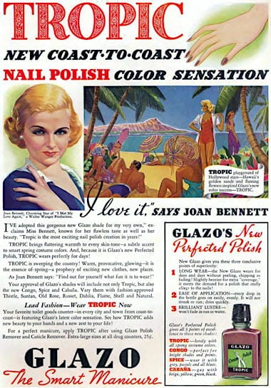 1938 Glazo Tropic shades