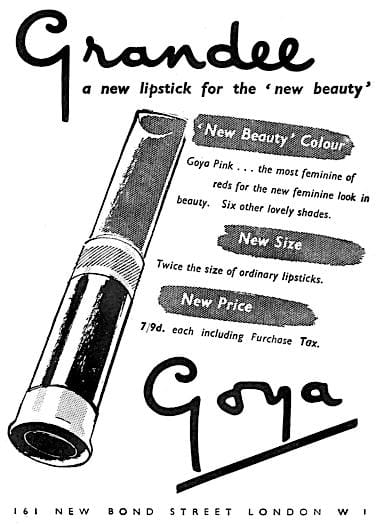 1948 Goya Lipstick Grandee