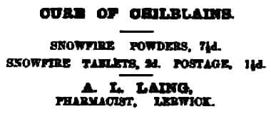 1911 Snowfire Powders and Tablet