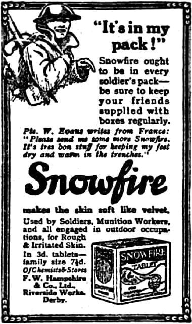 1918 Snowfire Tablets