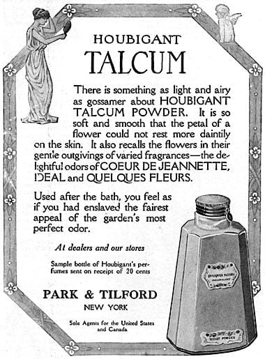 1915 Houbigant Talcum