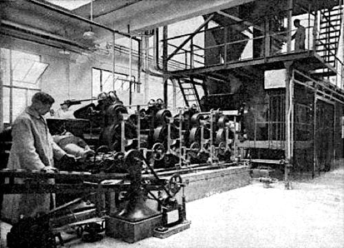 Manufacturing soap in the factory at Neuilly-sur-Seine