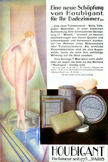 1928 Houbigant Bath products