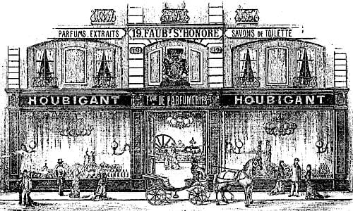 Houbigant-Chardin shop at 19 Rue du Faubourg Saint-Honore