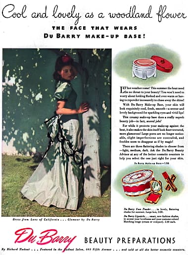 1940 Du Barry Make-up Base