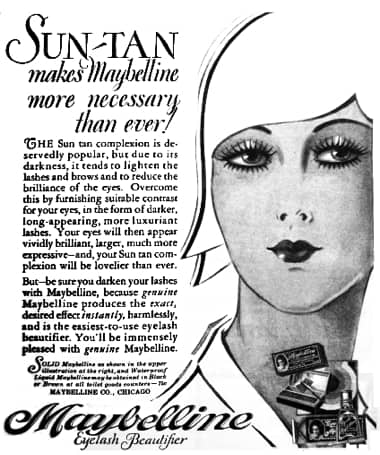 1929 Maybelline Eyelash Beautifier