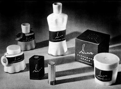 1957 Innoxa cosmetics in new packaging