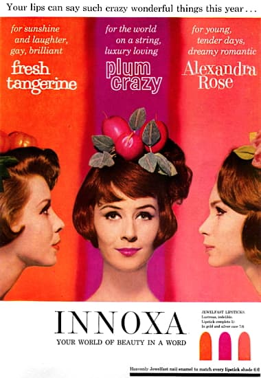 1961 Innoxa Jewelfast Lipsticks