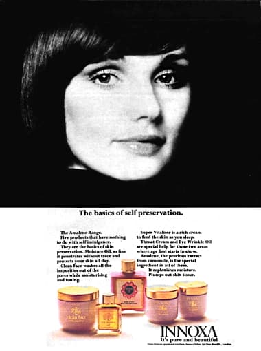 1972 Innoxa cosmetics with amelene