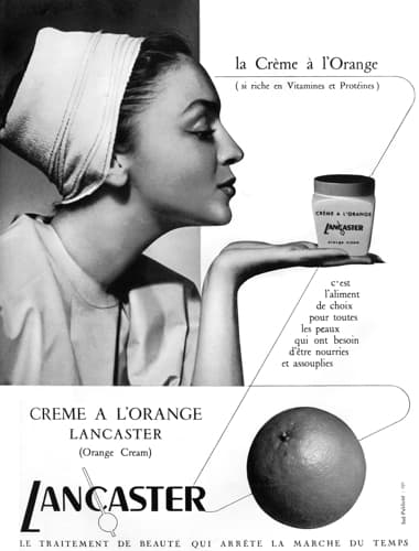 1956 Lancaster Creme a LOrange