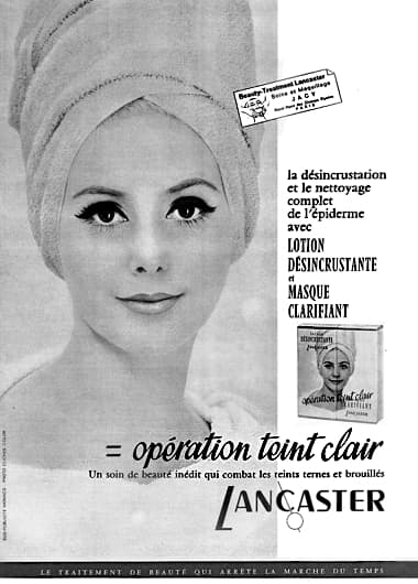 1964 Lancaster Lotion Desincrustante and Masque Clarifiant