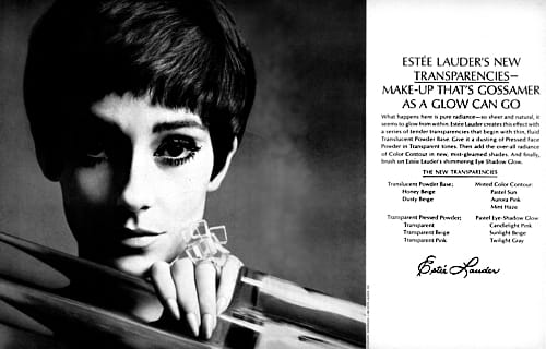 1967 Estee Lauder New Transparencies